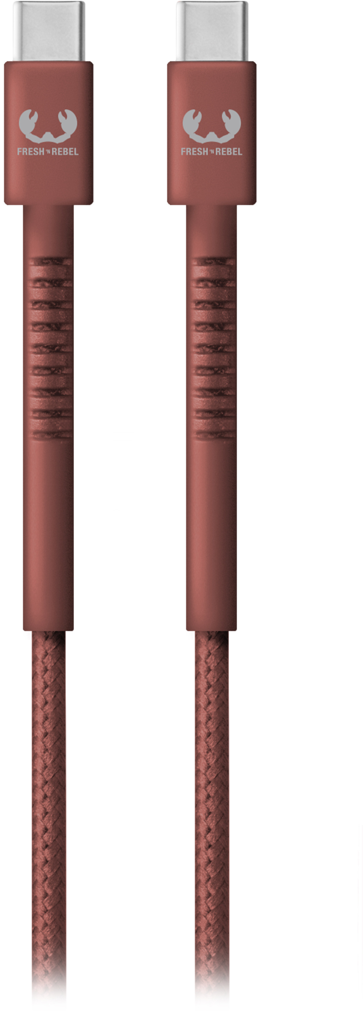 FRESH'N REBEL USB C-USB C 3A 480Mbps 2CCC200SR 2m Safari Red