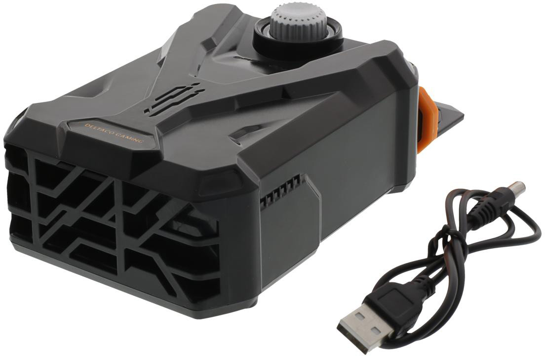 DELTACO Gaming Laptop cooler GAM-073 Air exhaust, 2000-3500 RPM