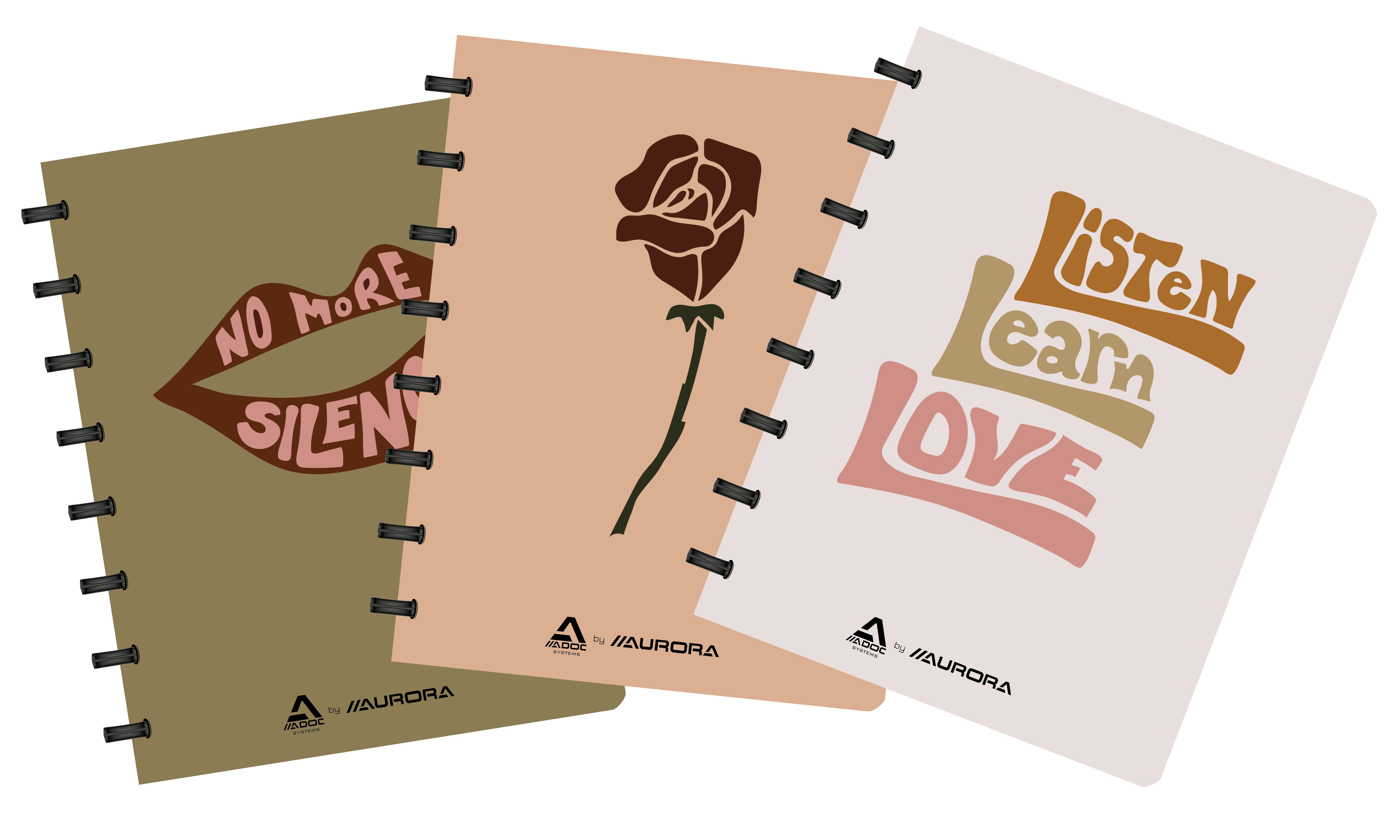 ADOC Ringbuch A5 3055.25 assortiert, kariert 144 Seiten