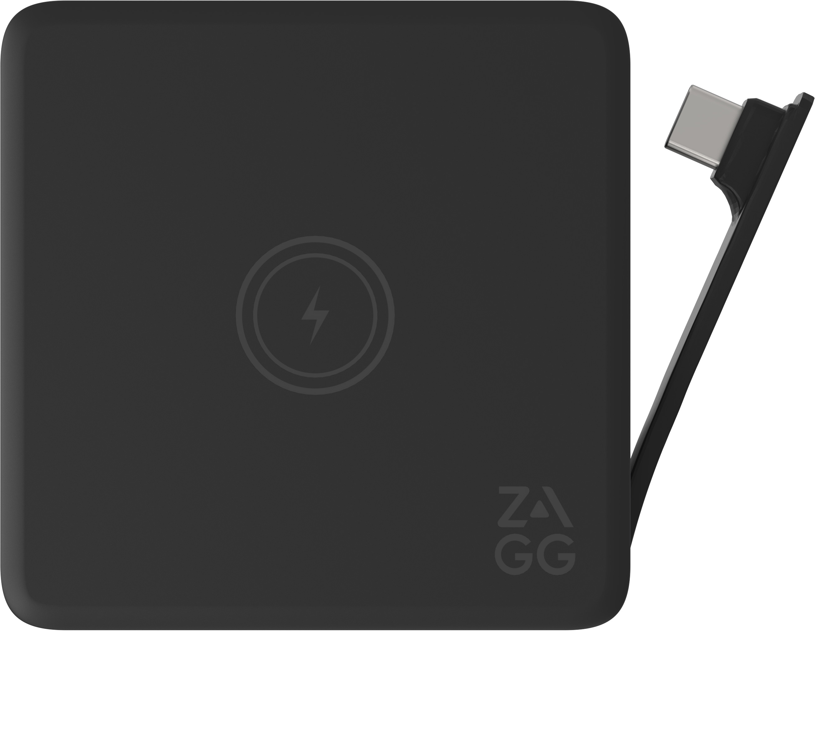 ZAGG 4-Port Hub Wireless charging 109816213 Black,Grey