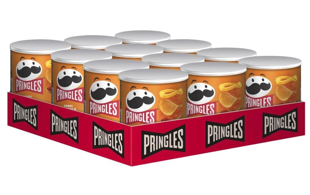 PRINGLES Chips Sweet Paprika 20200031 12 x 40 g
