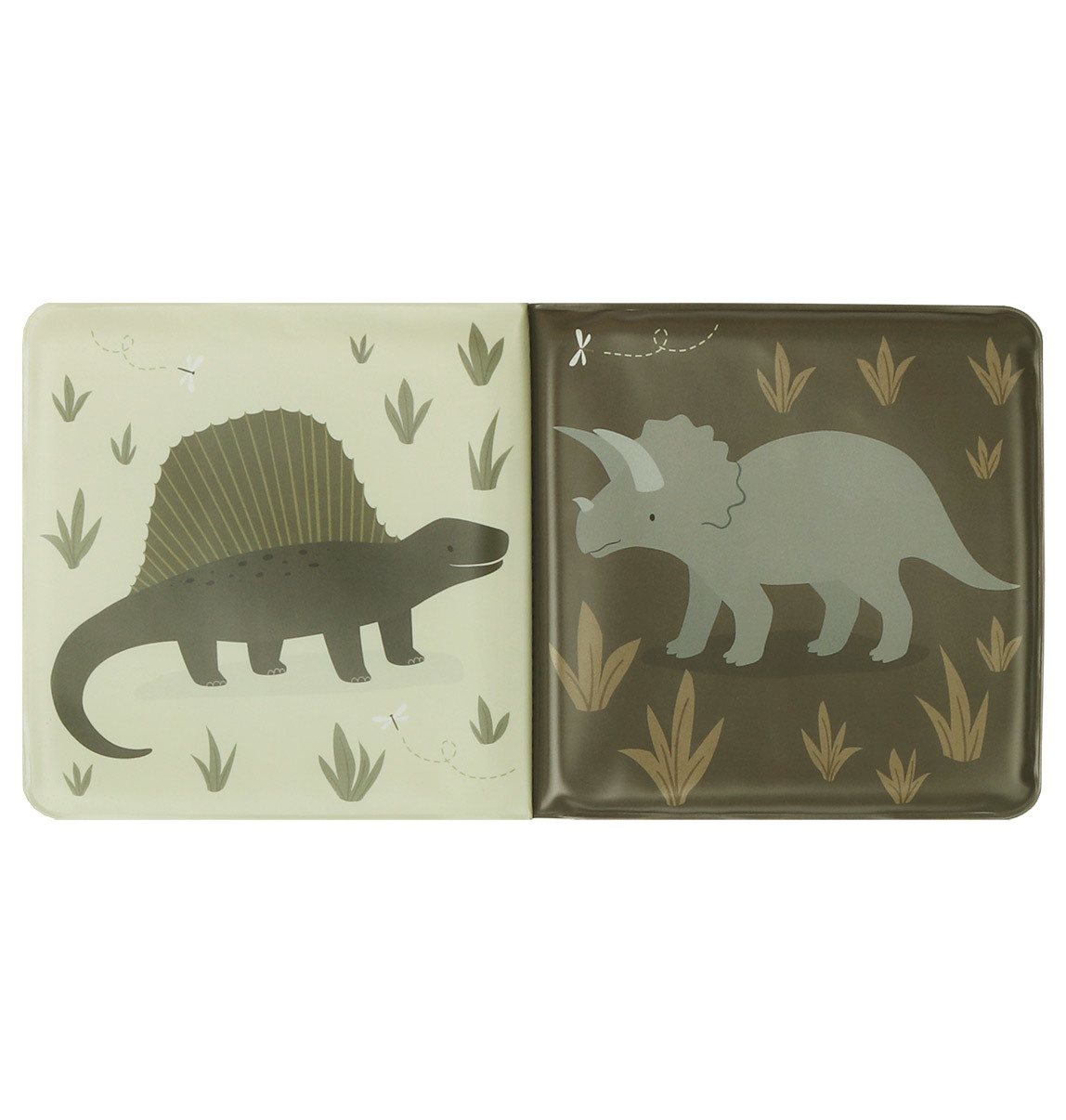 ALLC Badebuch 12x12x3cm BTBBDF12 Dinosaurs