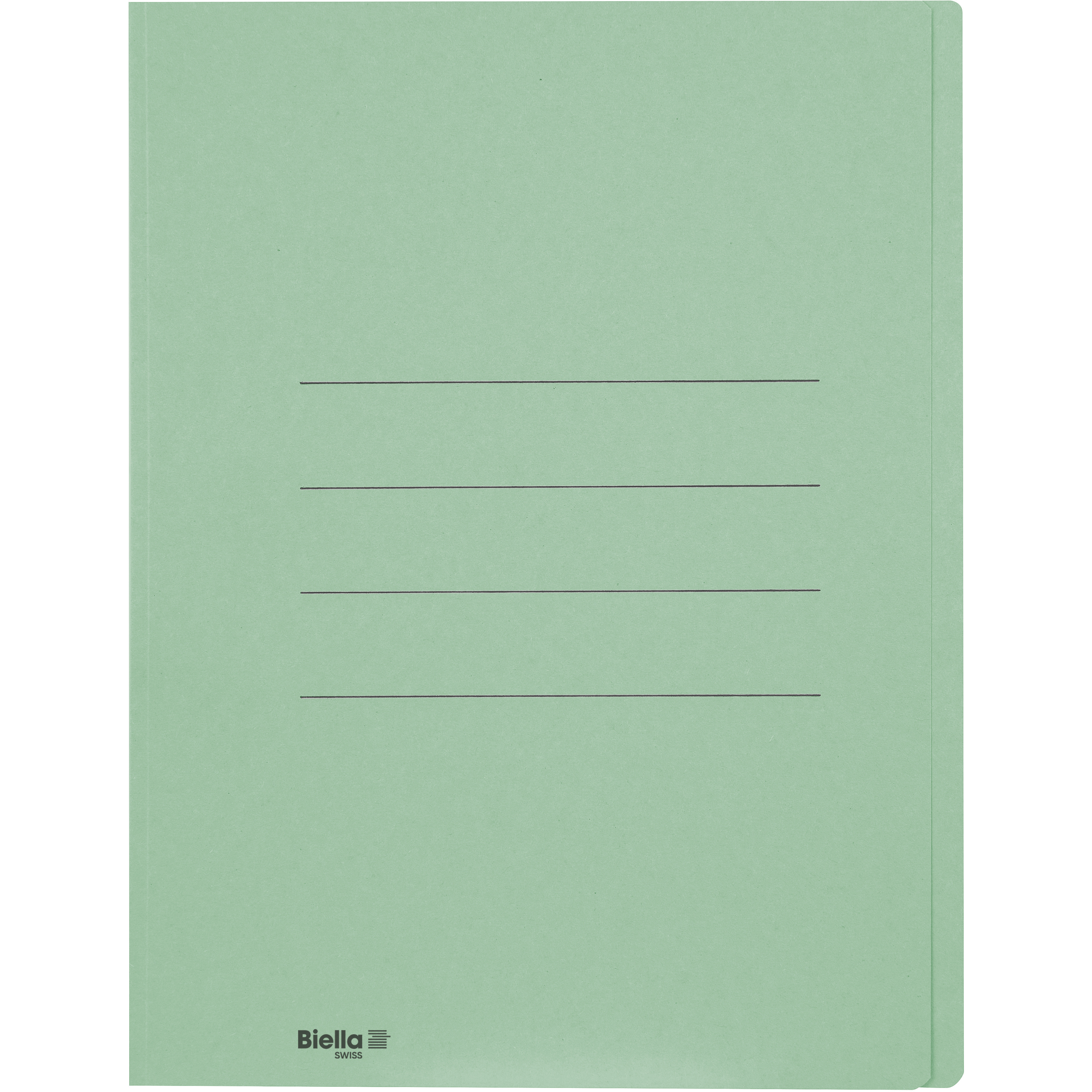 BIELLA Einlagemappe A4 25040030U grün 240g/m2 100 Stück