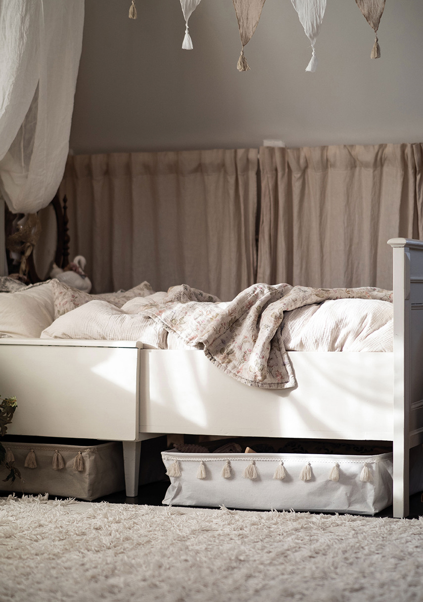 JABADABADO Aufbewahrungskiste 70x66x16cm K013 weiss