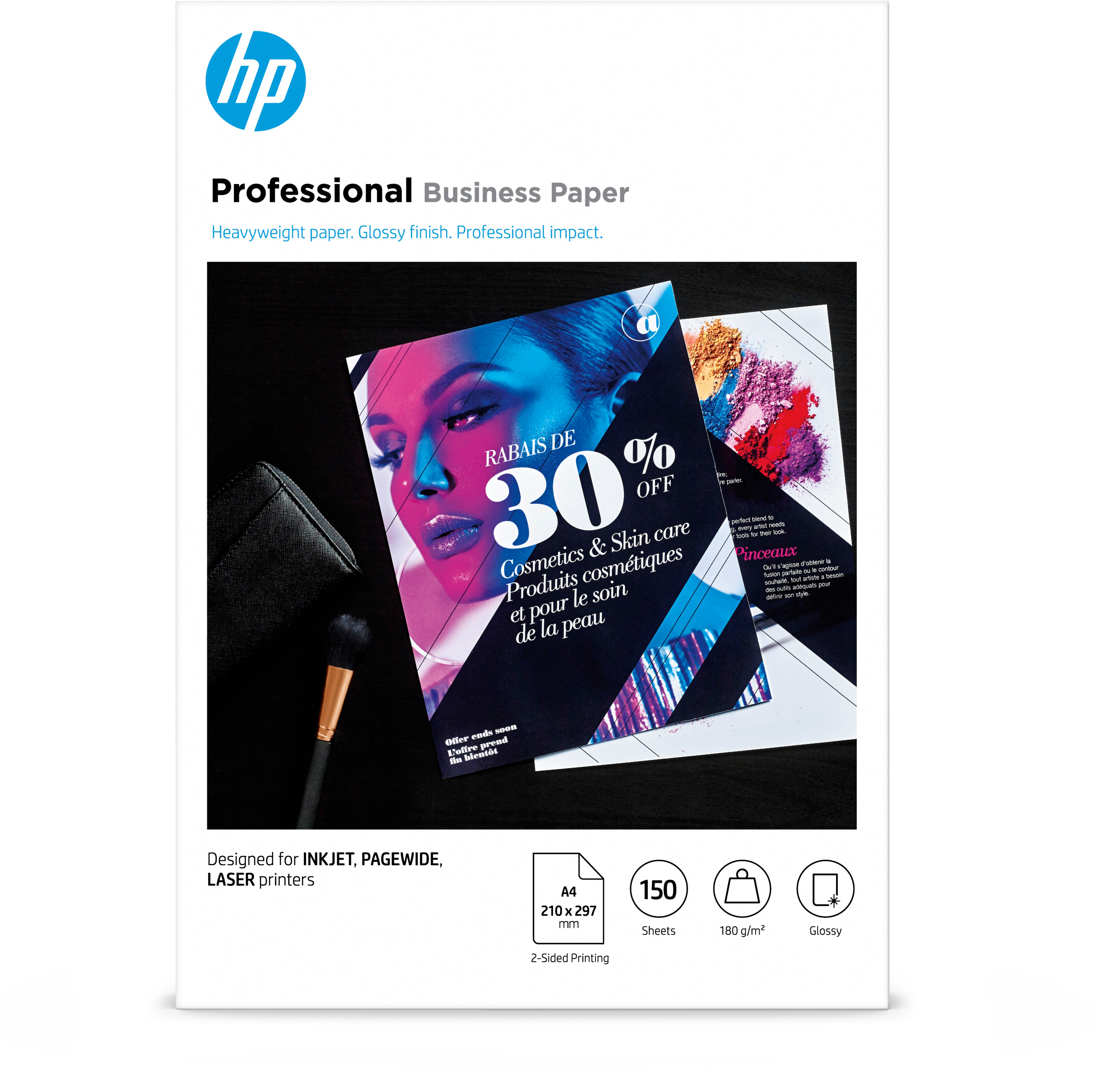 3VK91A HP PROFESSIONAL BIZ PAPIER A4 150Blatt 180gr FSC
