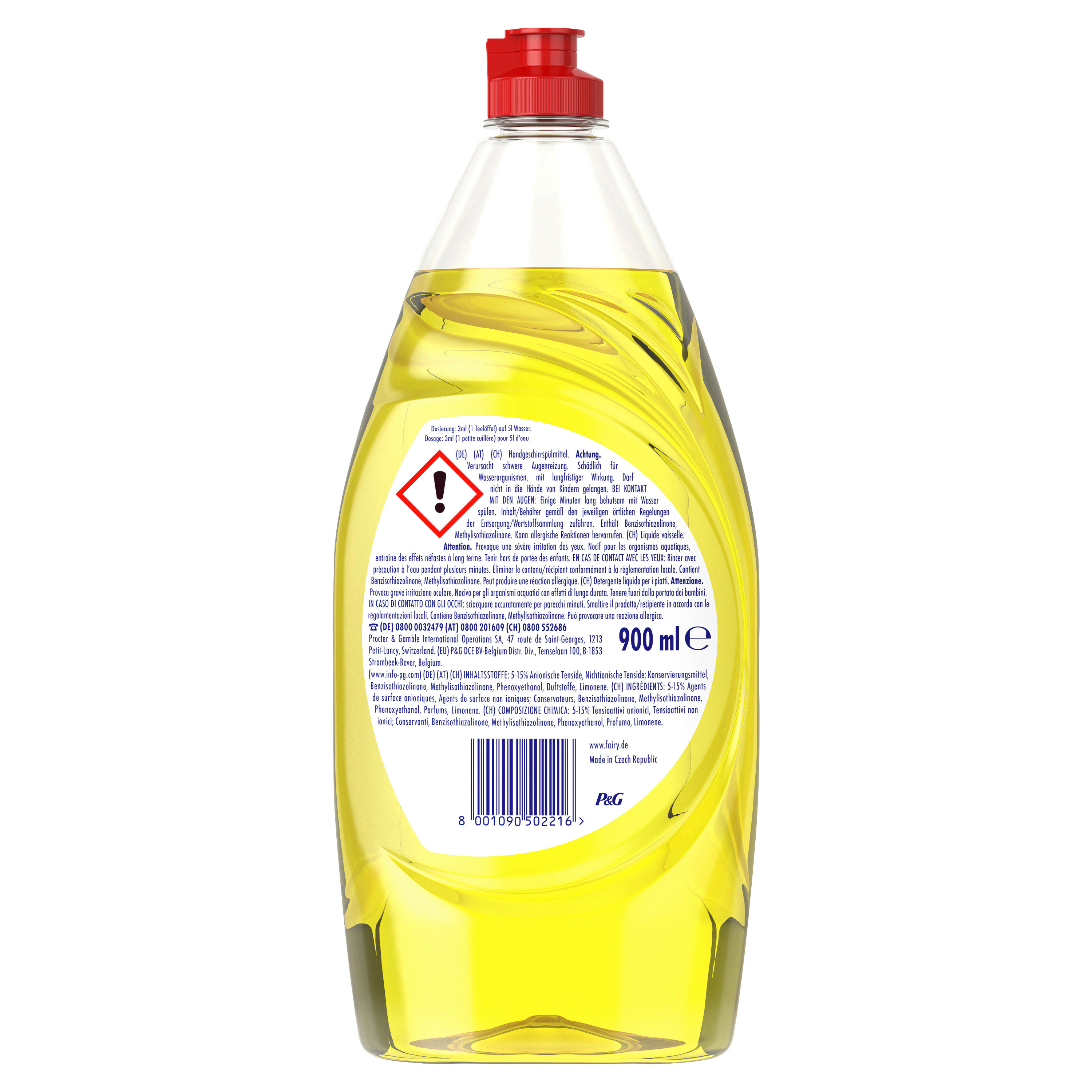 FAIRY Handspülmittel 971715 Zitrone 900ml