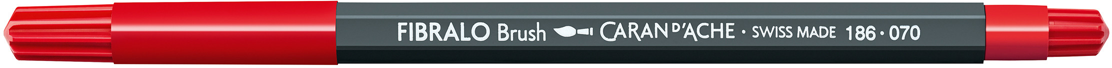 CARAN D'ACHE Classic Fibralo Brush 186.07 scharlachrot