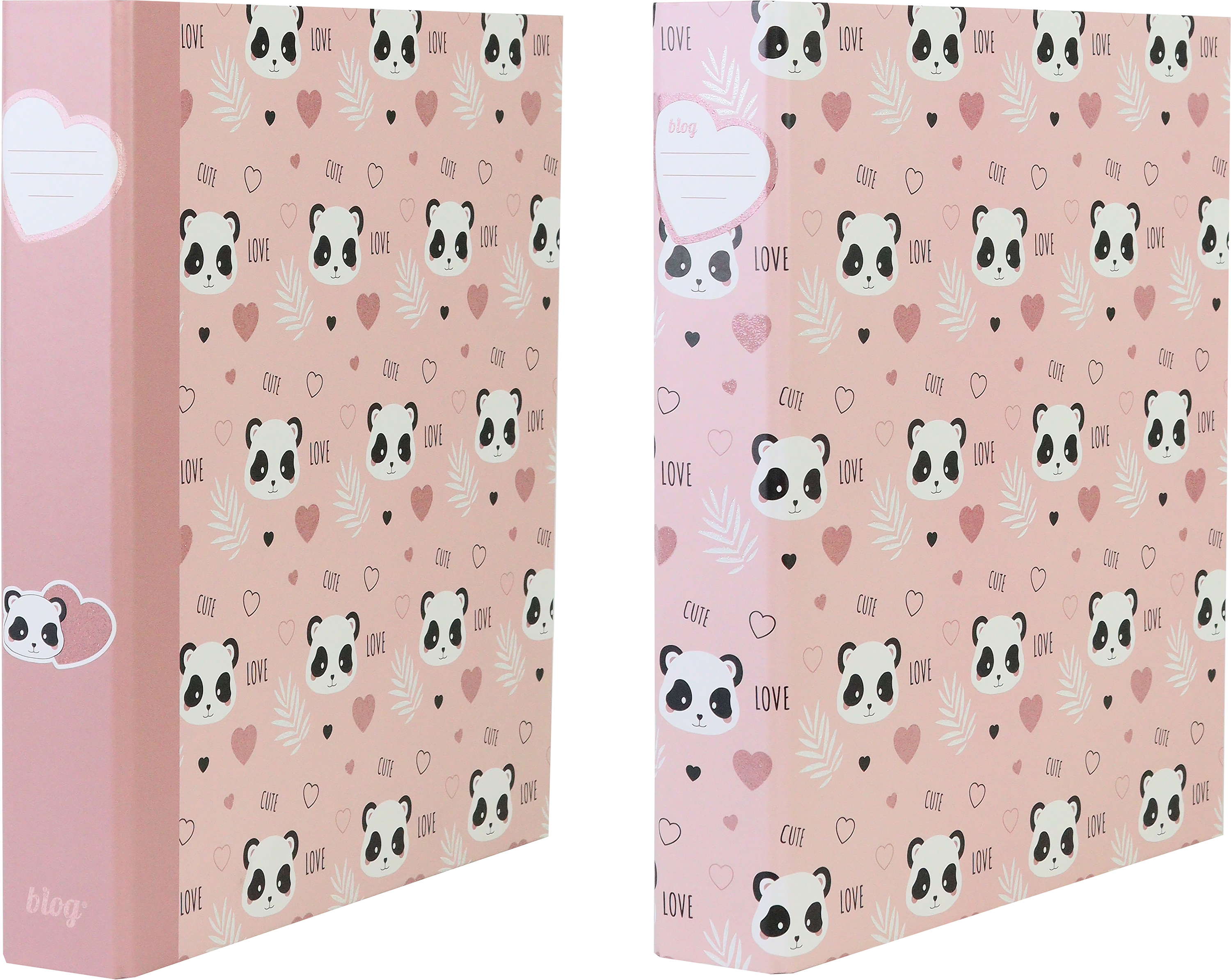 ANCOR Ringbuch A4 117011 B'LOG CUTE PANDA, 2 Ringe