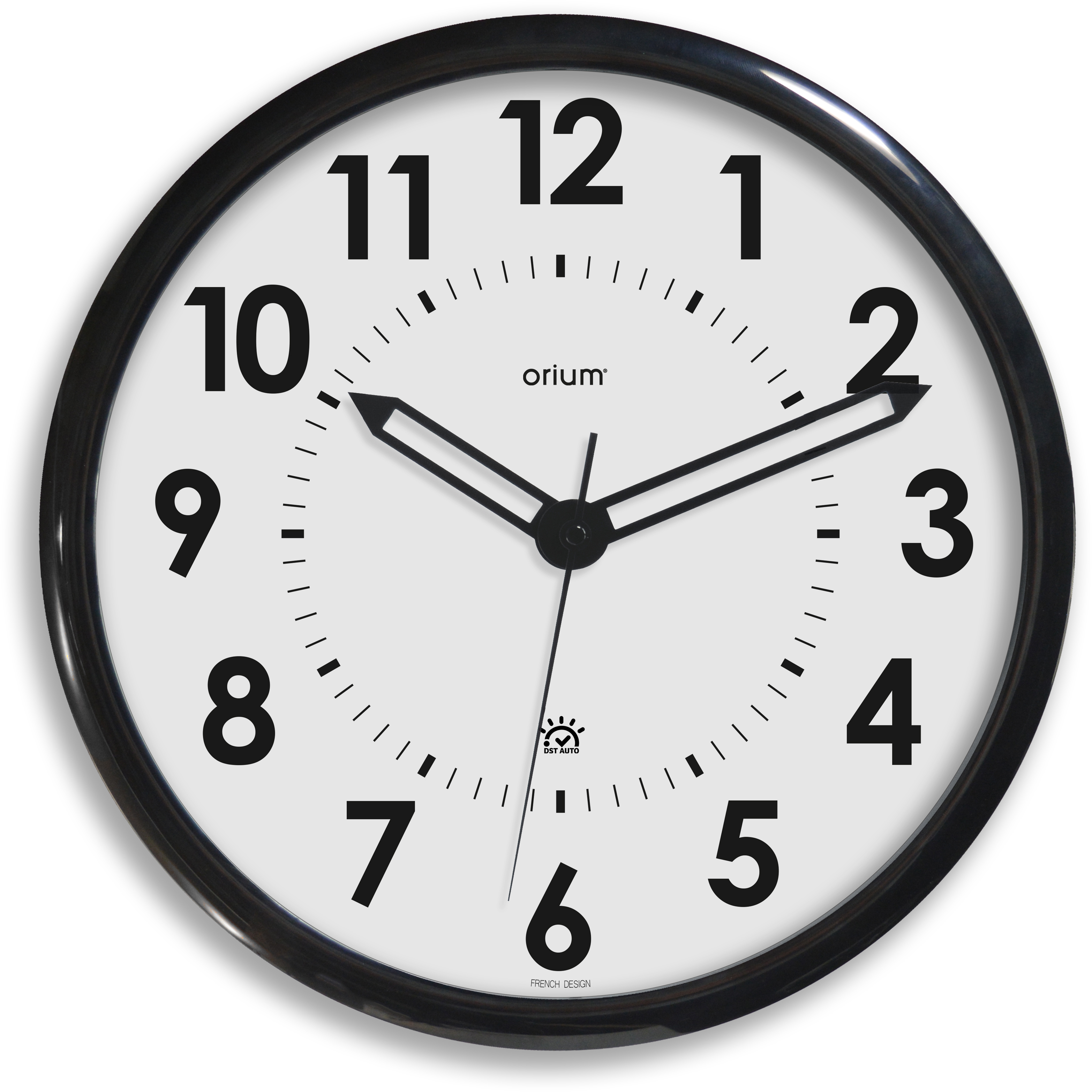 CEP Wanduhr 36cm 2110970011 weiss, Funkuhr