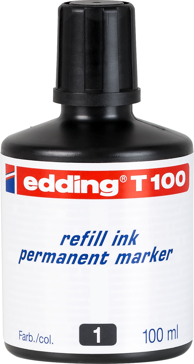 EDDING Tinte 100ml T-100-1 schwarz