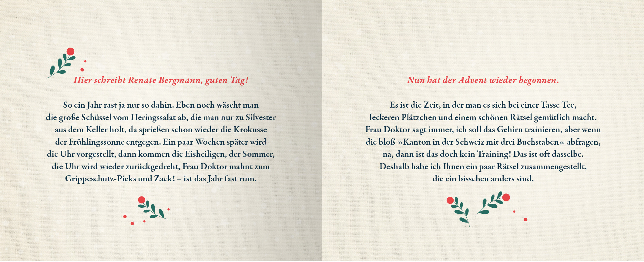 ARS EDITION Adventskalender 15.3x12.6cm 136202 24 Knobelaufgaben