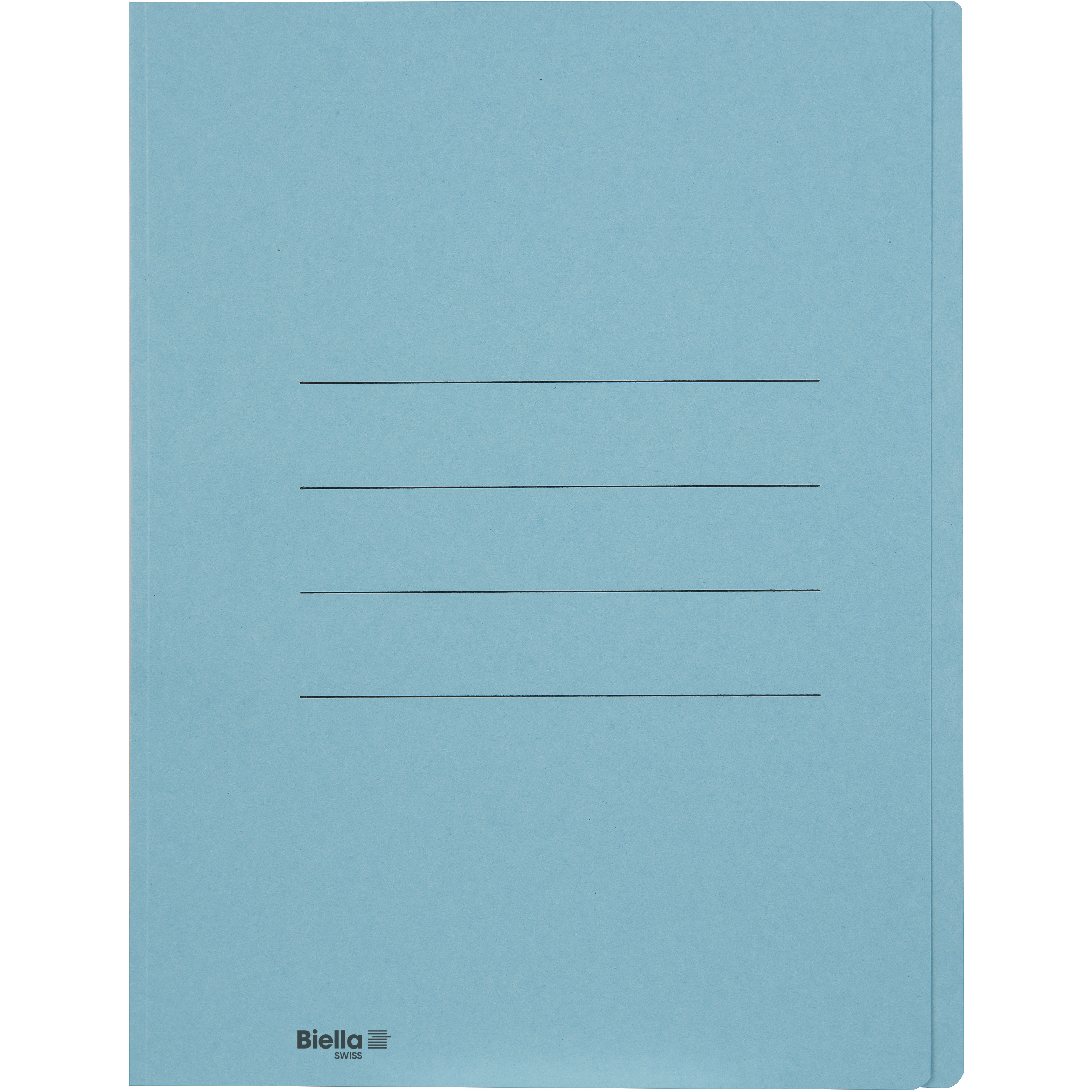 BIELLA Einlagemappe A4 25040005U blau 240g/m2 100 Stück