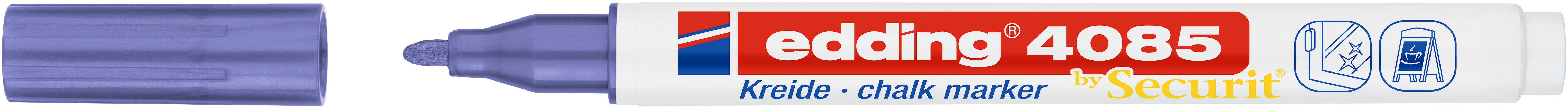 EDDING Chalk Marker 4085 1-2mm 4085-078 violett-metallic