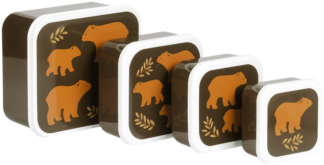 ALLC Lunch & Snackbox Set SBSEBE43 Bears