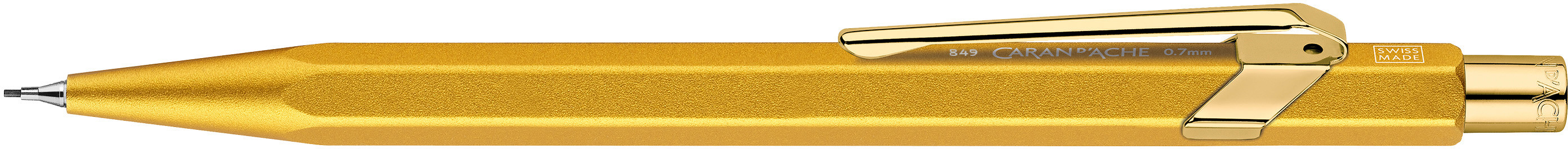 CARAN D'ACHE Druckbleistift Premium 844.999 gelbgold