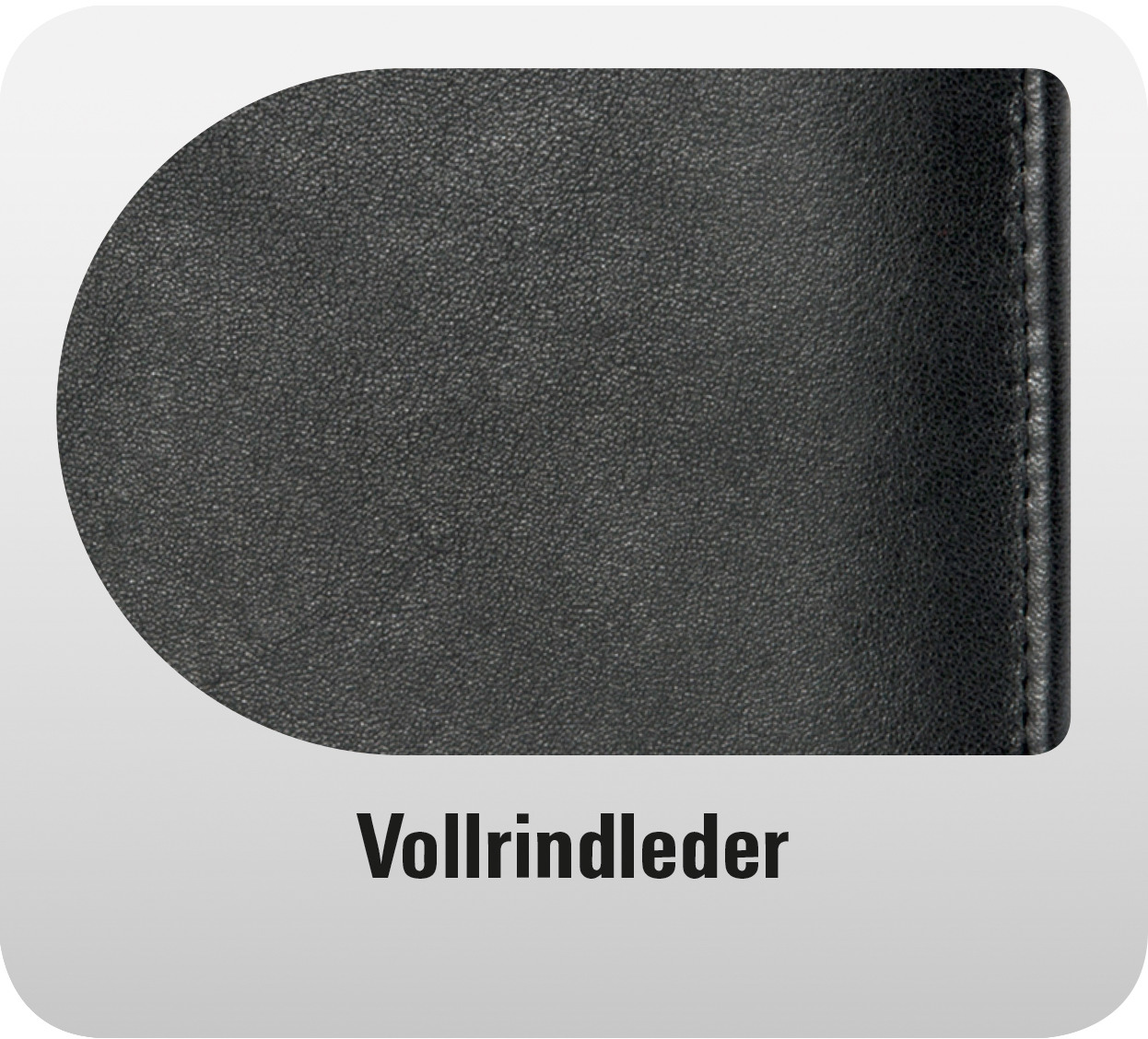 CHRONOPLAN Ringbuch Compact Standard 50172Z.26 Vollrindleder schwarz A5