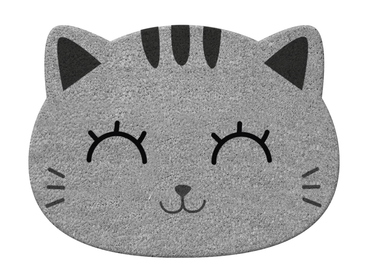 I-TOTAL Fussmatte 60x45cm XL1962 Cats Grey