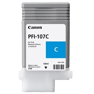 Canon Tintenpatrone cyan (6706B001, PFI-107C)