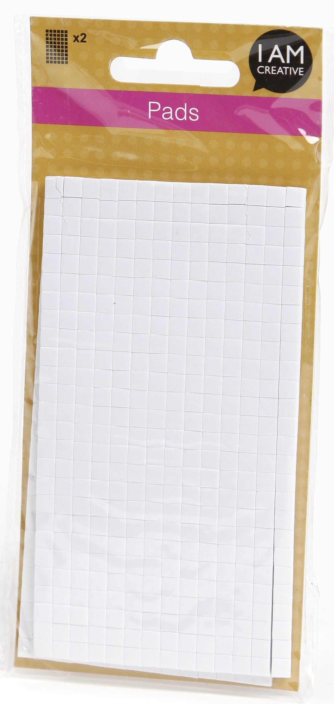 I AM CREATIVE Klebepads 5mm 4080.1 2 Blätter